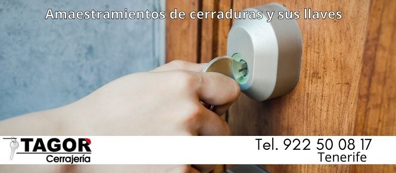 Amaestramientos de cerraduras y sus llaves desde Tagor Seguridad