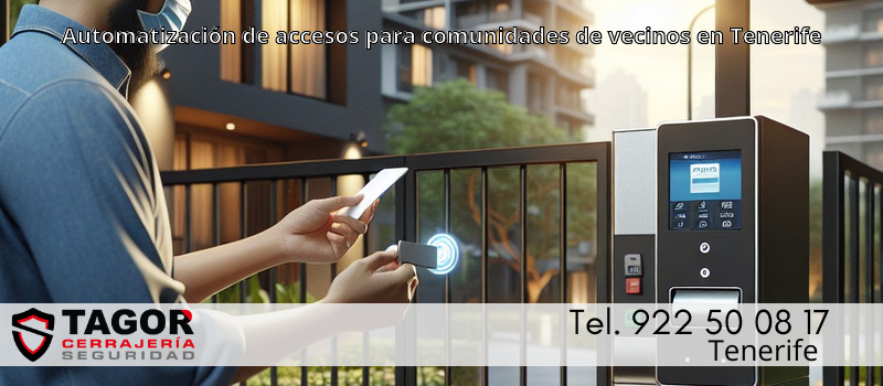 Automatización de accesos para comunidades de vecinos en Tenerife Automatización de accesos para comunidades de vecinos en Tenerife