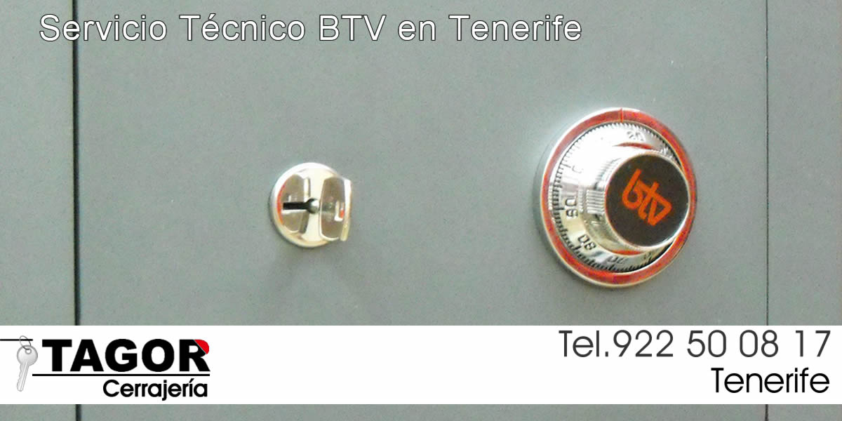 Reparación Cajas Fuertes BTV en Tenerife