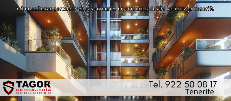 Cómo reforzar portales y zonas comunes en comunidades de vecinos en Tenerife Cómo reforzar portales y zonas comunes en comunidades de vecinos en Tenerife