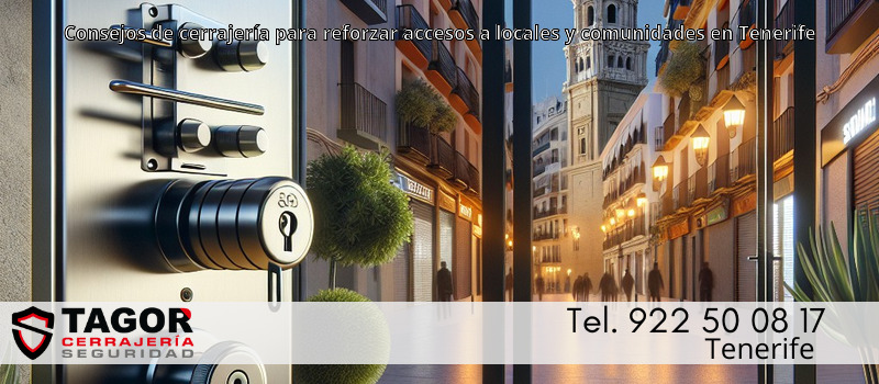 Consejos de cerrajería para reforzar accesos a locales y comunidades en Tenerife Consejos de cerrajería para reforzar accesos a locales y comunidades en Tenerife