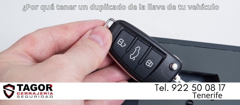 Duplicado de llaves de vehículo en Tenerife desde Tagor Seguridad