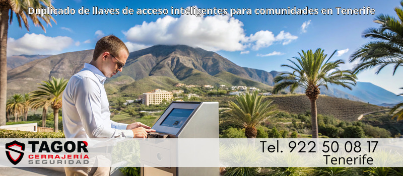 Duplicado de llaves de acceso inteligentes para comunidades en Tenerife Duplicado de llaves de acceso inteligentes para comunidades en Tenerife