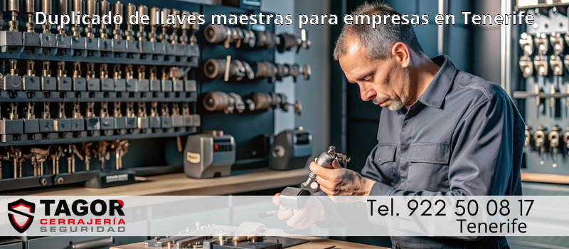 Duplicado de llaves maestras para empresas en Tenerife Duplicado de llaves maestras para empresas en Tenerife