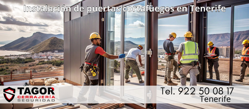 Instalación de puertas cortafuegos en Tenerife Instalación de puertas cortafuegos en Tenerife