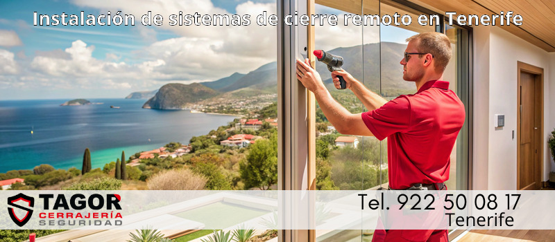 Instalación de sistemas de cierre remoto en Tenerife Instalación de sistemas de cierre remoto en Tenerife