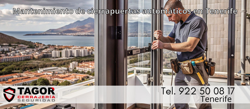 Mantenimiento de cierrapuertas automáticos en Tenerife Mantenimiento de cierrapuertas automáticos en Tenerife