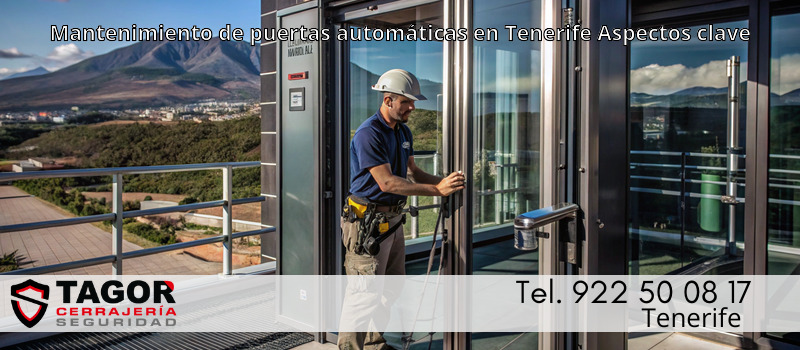 Mantenimiento de puertas automáticas en Tenerife Aspectos clave Mantenimiento de puertas automáticas en Tenerife Aspectos clave