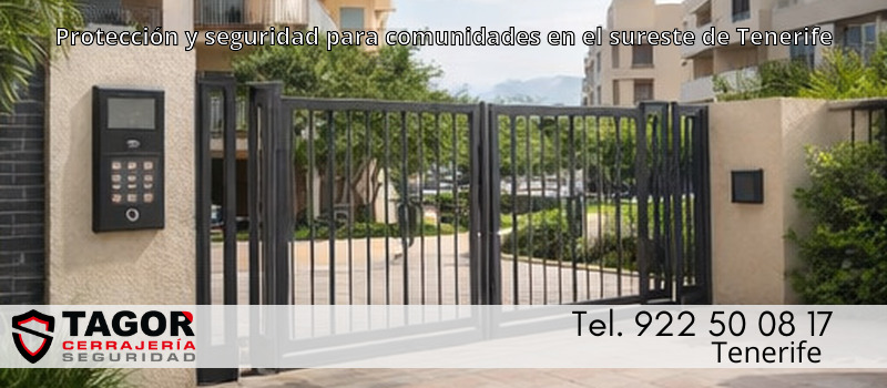 Protección y seguridad para comunidades en el sureste de Tenerife