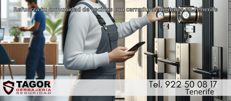 Refuerza tu comunidad de vecinos con cerraduras digitales en Tenerife