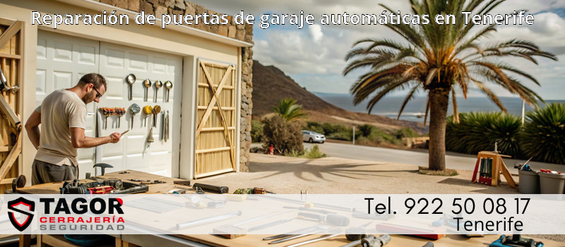 Reparación de puertas de garaje automáticas en Tenerife Reparación de puertas de garaje automáticas en Tenerife