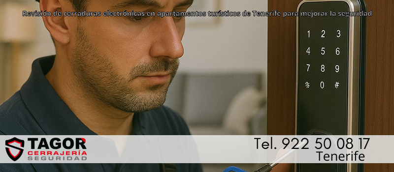 Revisión de cerraduras electrónicas en apartamentos turísticos de Tenerife para mejorar la seguridad Revisión de cerraduras electrónicas en apartamentos turísticos de Tenerife para mejorar la seguridad