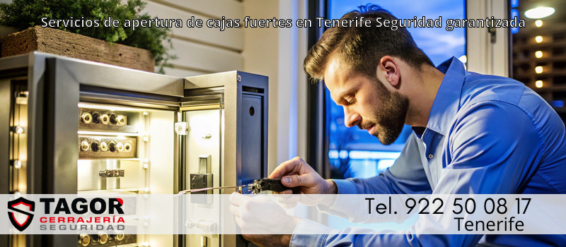 Servicios de apertura de cajas fuertes en Tenerife Seguridad garantizada