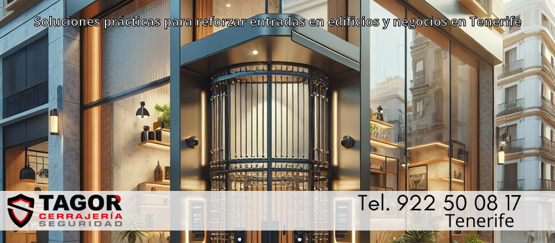 Soluciones prácticas para reforzar entradas en edificios y negocios en Tenerife Soluciones prácticas para reforzar entradas en edificios y negocios en Tenerife