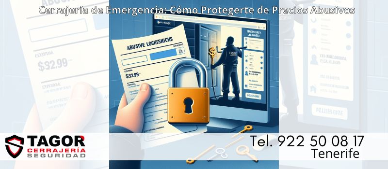 Las tramas de cerrajeros abusivos de Tenerife en Internet representan una grave amenaza para los consumidores